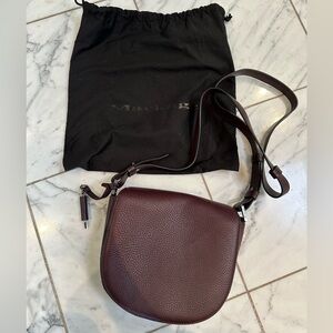 Mackage Burgundy Leather Crossbody Bag